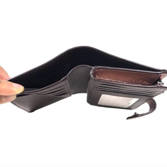 Coach Metallic Rose Gold Purse and Wallet Set - Picture 13 of 14